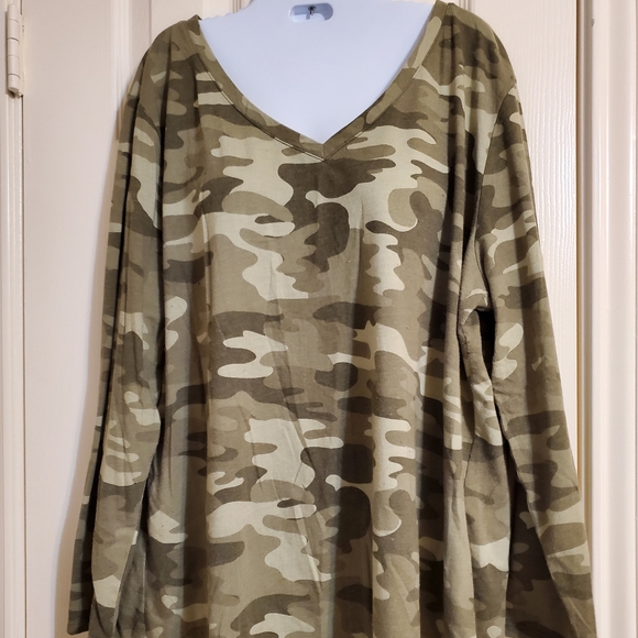 Terra Sky Camo top - Picture 1 of 4